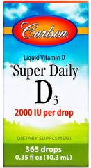 Super Daily D3 – Dagligt vitamintillskott framsida
