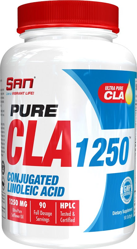 Pure CLA 1250 – Konjugerad Linolsyra baksida näringsfakta