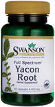 Swanson - Full Spectrum Yacon Root, 400mg - 60 Caps
