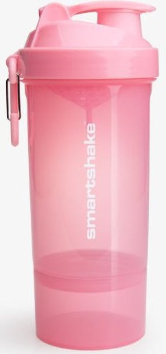 SmartShake Original2Go One – Shakerflaska öppen med delat lock