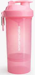 SmartShake Original2Go One – Shakerflaska öppen med delat lock