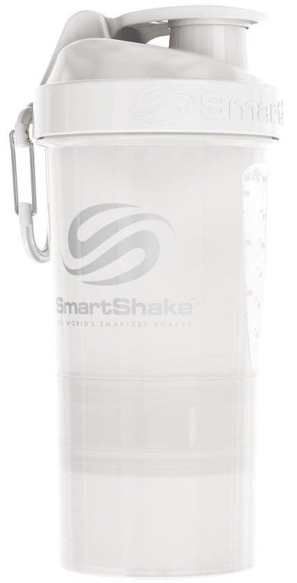 SmartShake - Pure White Shaker Bottle - 600ml