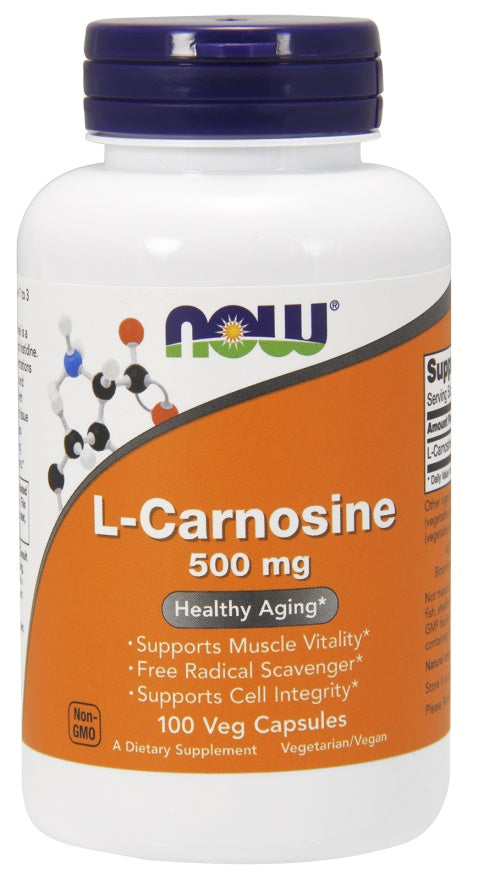 L-Karnosin 500mg baksida näringsfakta