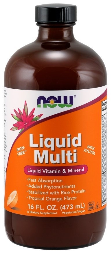 NOW Foods - Flydende Multivitamin - 473ml
