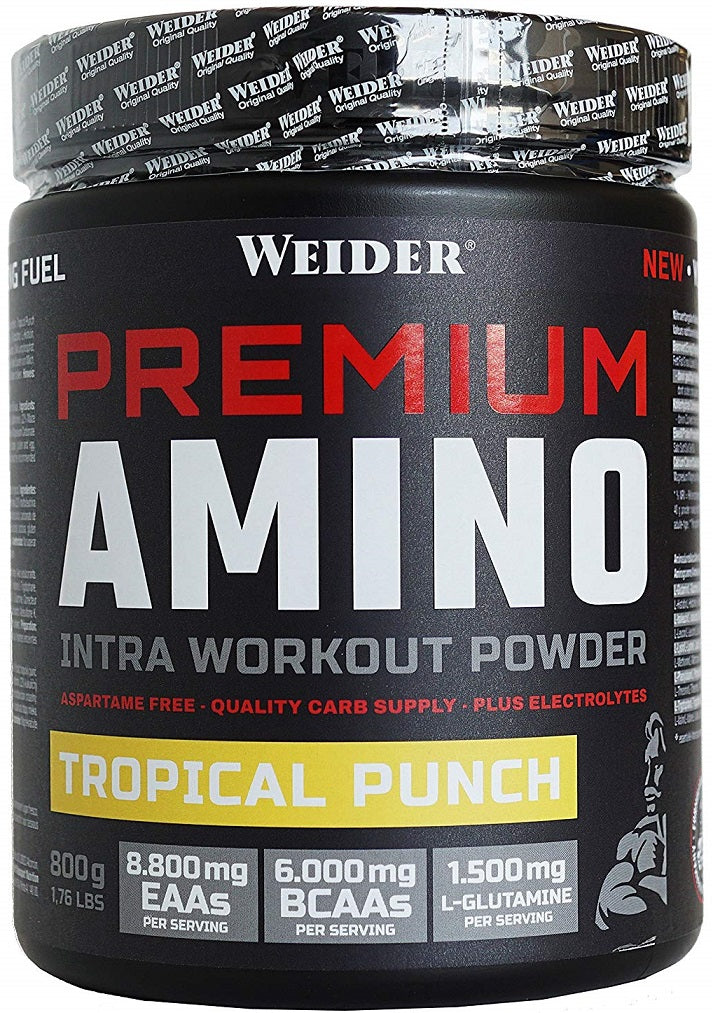 Weider Premium Amino Tropical Punch framsida