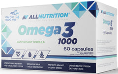 Omega 3 – 1000mg fiskolja baksida näringsfakta