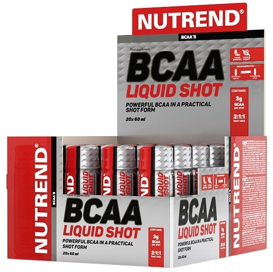 Nutrend BCAA Liquid flaska produktöversikt