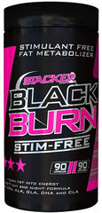 Stacker2 Black Burn – Stimulansfri baksida näringsfakta