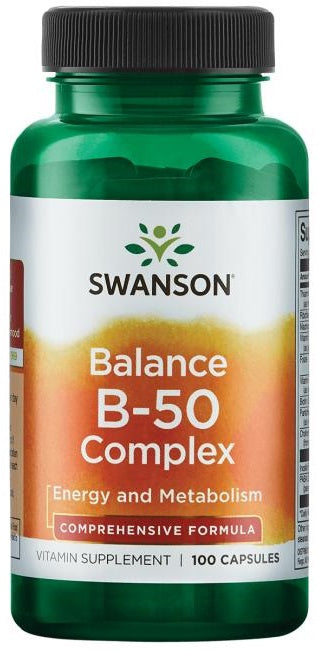 Swanson - Balance B-100 Kompleksi - 100 Kapselia