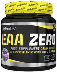 Biotechusa EAA Zero baksida näringsfakta
