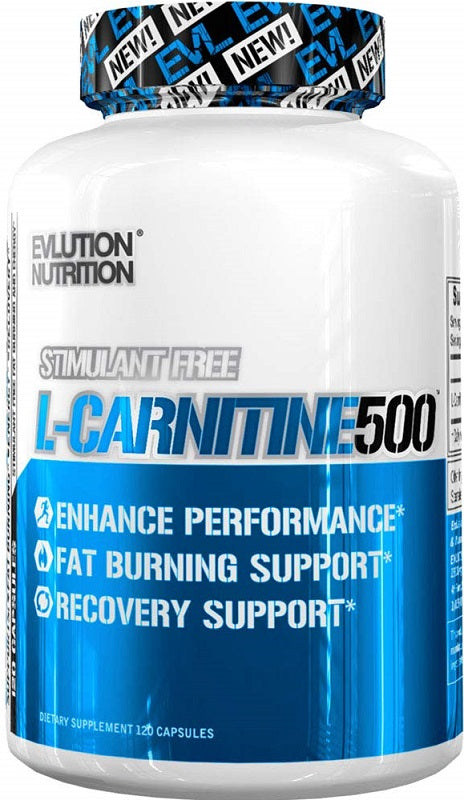 EVLution Nutrition - L-Carnitine 500 - 120 Caps
