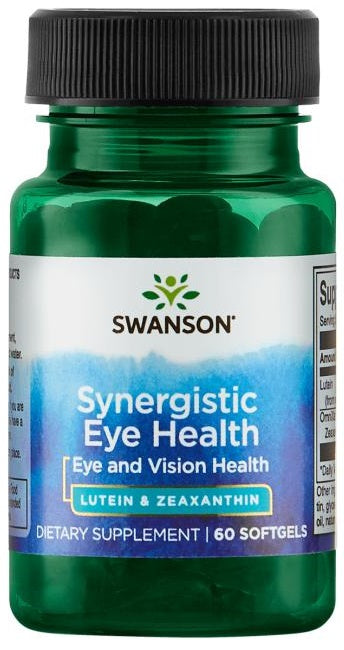 Swanson - Synergistic Eye Health Lutein & Zeaxanthin - 60 Sgels