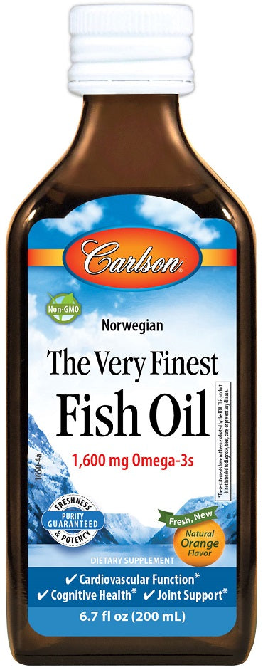 The Very Finest Fish Oil nätionell märkning & varningar