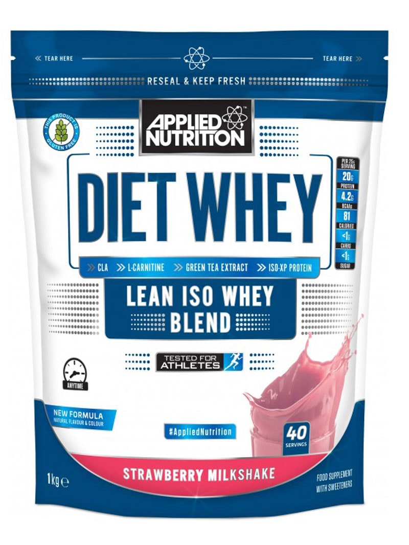 Diet Whey produktöversikt full vy