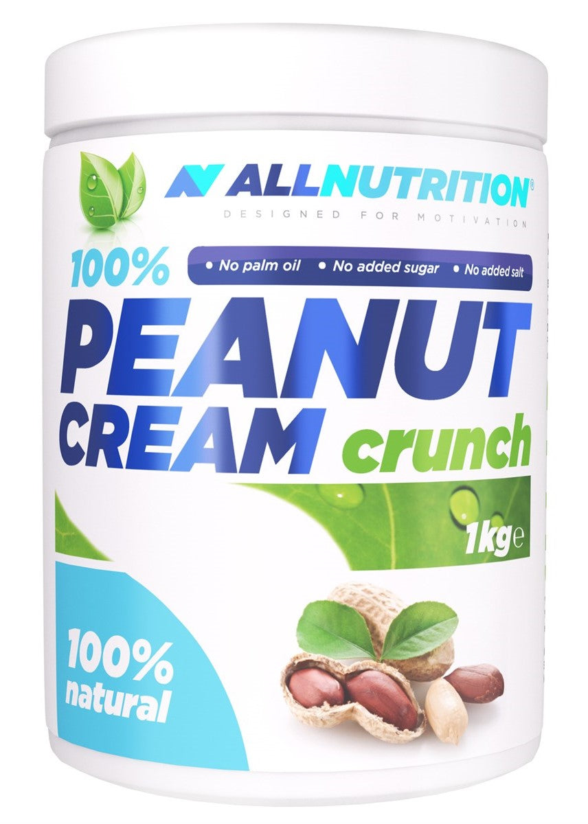 Allnutrition 100% Peanut Cream öppen burk