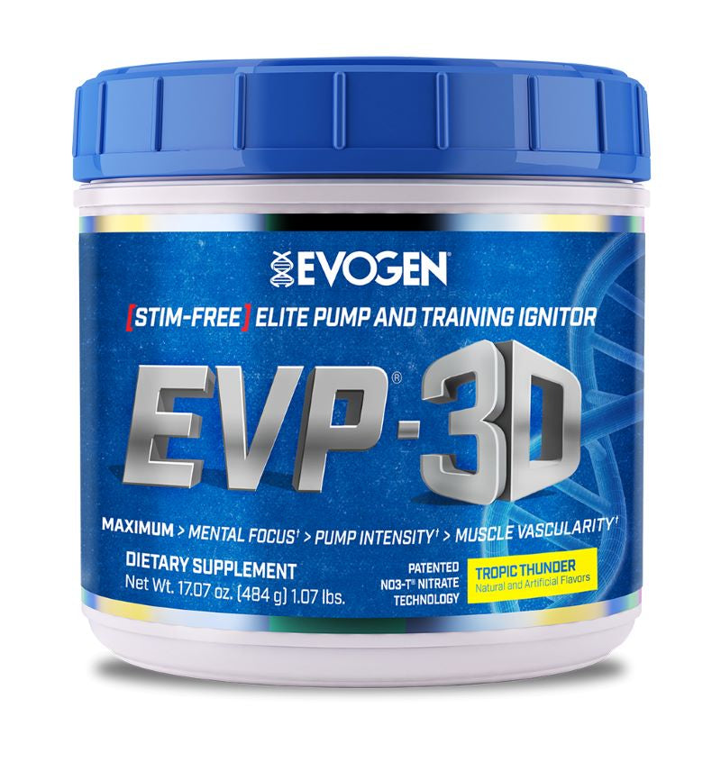 EVP 3D Advanced Pre-Workout ingredienslista