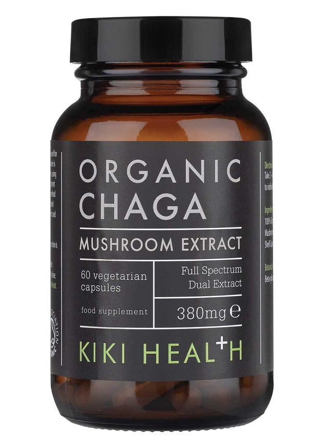 Organic Chaga Mushroom Extract baksida näringsfakta