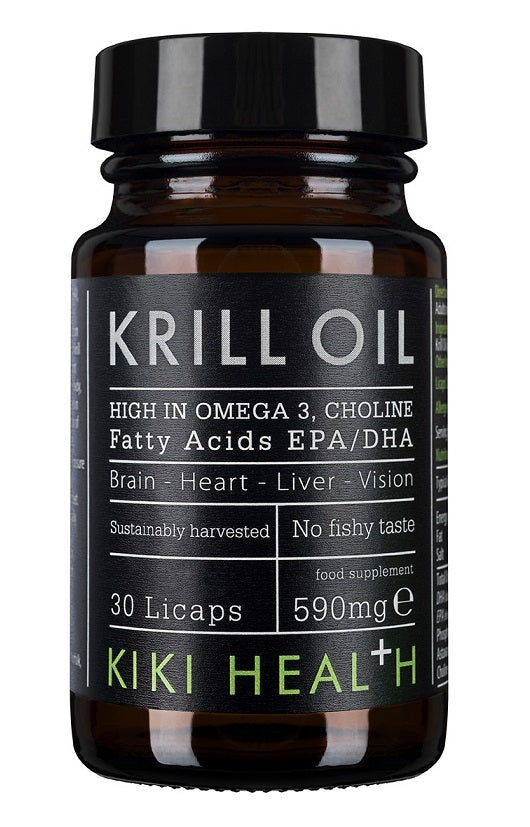 Krill Oil 500 mg Omega-3 baksida näringsfakta
