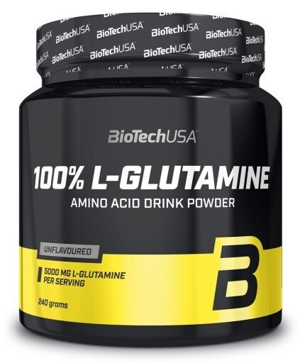 L-Glutamine 500g framsida