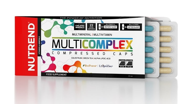 Multicomplex Compressed Caps baksida näringsfakta