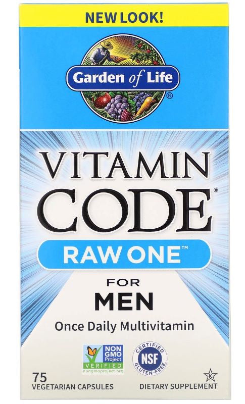 Vitamin Code Raw One För Män framsida