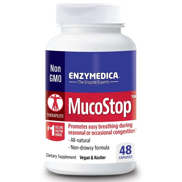 Enzymedica - Mucostop - Respiratory Support