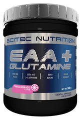 Scitec Nutrition EAA + Glutamine näringsfakta baksida