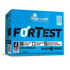 Fortest – Testosteron & Hormonstöd baksida näringsfakta