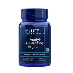 Life Extension - Asetyyli-L-karnitiini arginaatti - 90 Vcaps