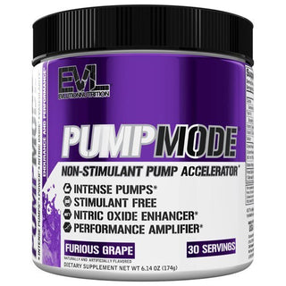 Evlution Nutrition - Pumpmode Powder, Furious Grape - 174g