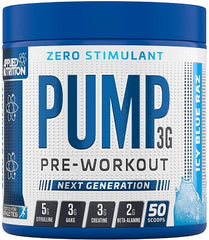 Applied Nutrition - Pre-Workout Powder Zero Stimulant Icy Blue Raspberry 375g