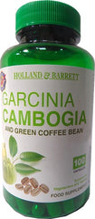 Holland & Barrett - Garcinia Cambogia og Grøn Kaffe Bønne - 100 Kapsler