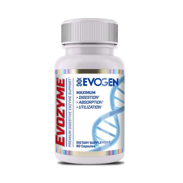 Evozyme Matsmältningsenzym baksida näringsfakta