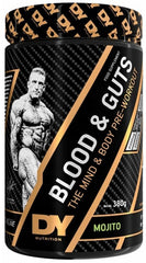 Blood and Guts Pre-Workout baksida näringsfakta