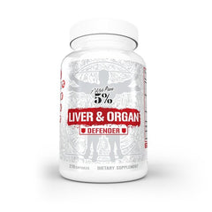 Liver & Organ Defender – 270 kapslar baksida näringsfakta