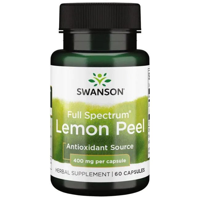 Swanson - Full Spectrum Lemon Peel - 60 Caps