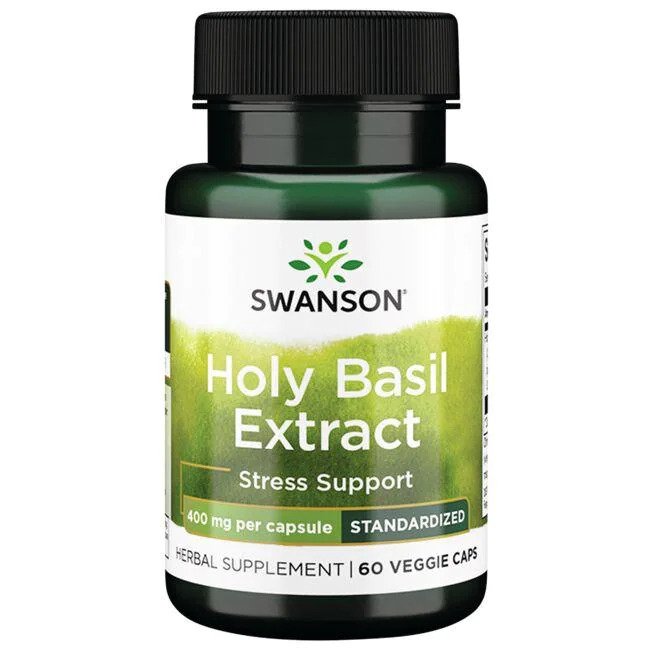 Holy Basil Extract 400 mg baksida näringsfakta