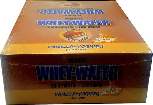 Whey Wafer – Krispigt Proteinkakor öppen förpackning