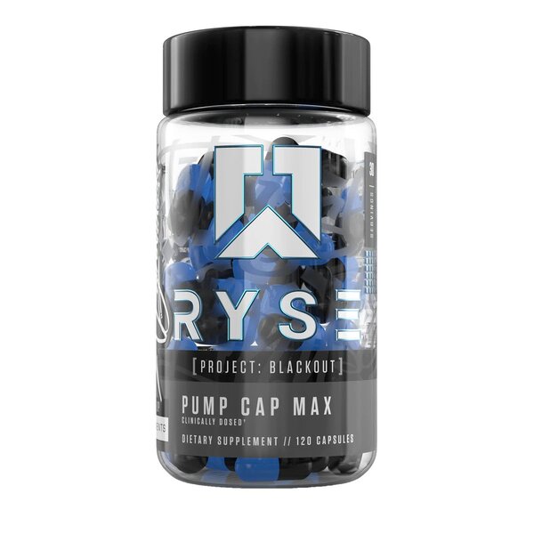 Pump Cap Max Project Blackout – 120 kapslar baksida