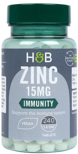 Holland & Barrett - Zinc 15mg Immunity