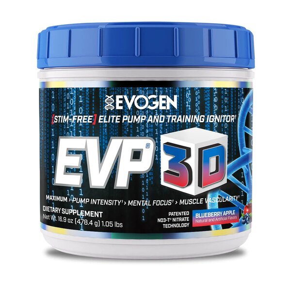 EVP 3D Advanced Pre-Workout baksida