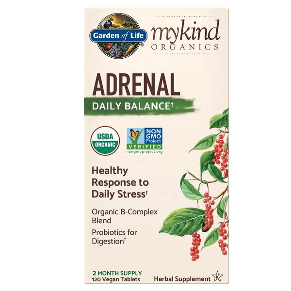 Garden Of Life Adrenal Daily Balance dosering information