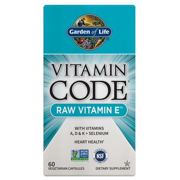 Garden Of Life - Vitamin Code Raw Vitamin E - 30 Caps