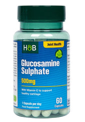Holland & Barrett (H&B) - Glukosamiinisulfaatti C-vitamiinilla
