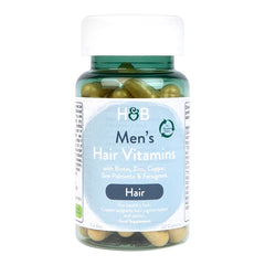 Men's Hair Vitamins – 60 kapslar baksida näringsfakta
