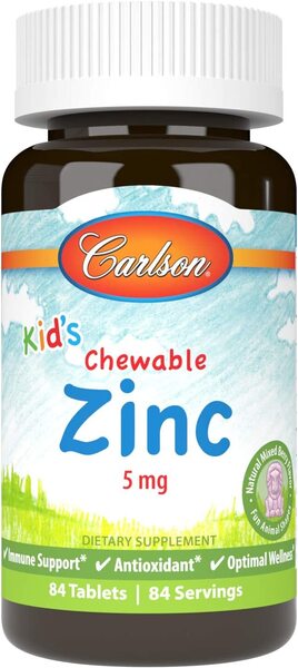 Kids Gummies Zink – Naturlig Bärmix framsida