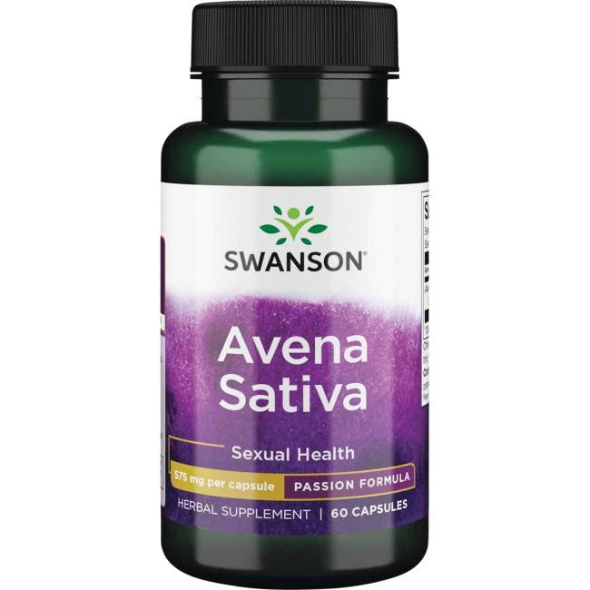 Swanson Avena Sativa öppen förpackning
