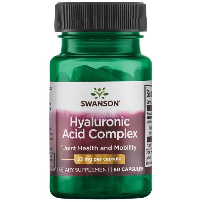 Swanson - Hyaluronsyre Komplex - 60 Kapsler