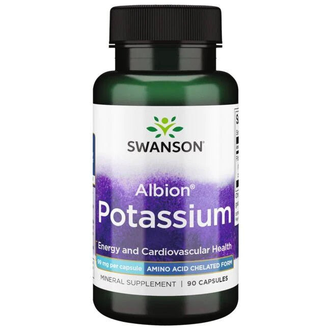 Swanson - Albion Potassium - 90 Caps
