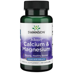 Swanson Albion Calcium & Magnesium framsida